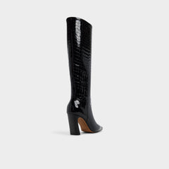 Aldo | Vivienna in Black - Knee-high boot, Block heel