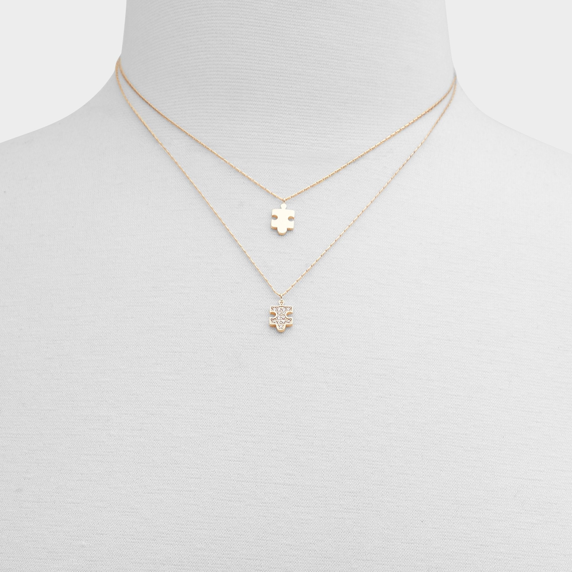 Aldo | Besties Gold/Clear Multi Women's Necklaces - Gift set