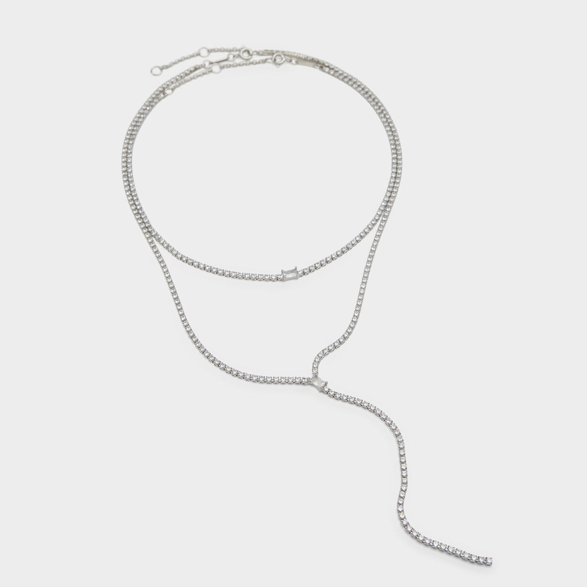 Aldo | Alata Silver/Clear Multi Women's Cubic Zirconia - Necklace