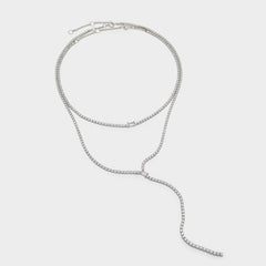 Aldo | Alata Silver/Clear Multi Women's Cubic Zirconia - Necklace