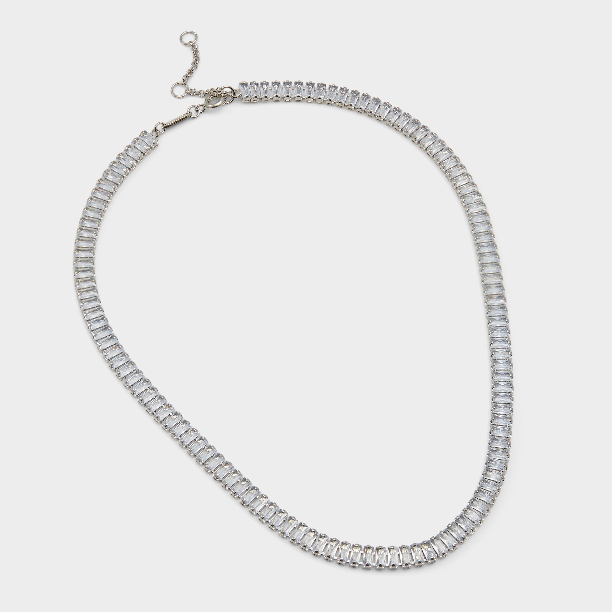 Aldo | Maliana Silver/Clear Multi Women's Necklaces - Choker necklace