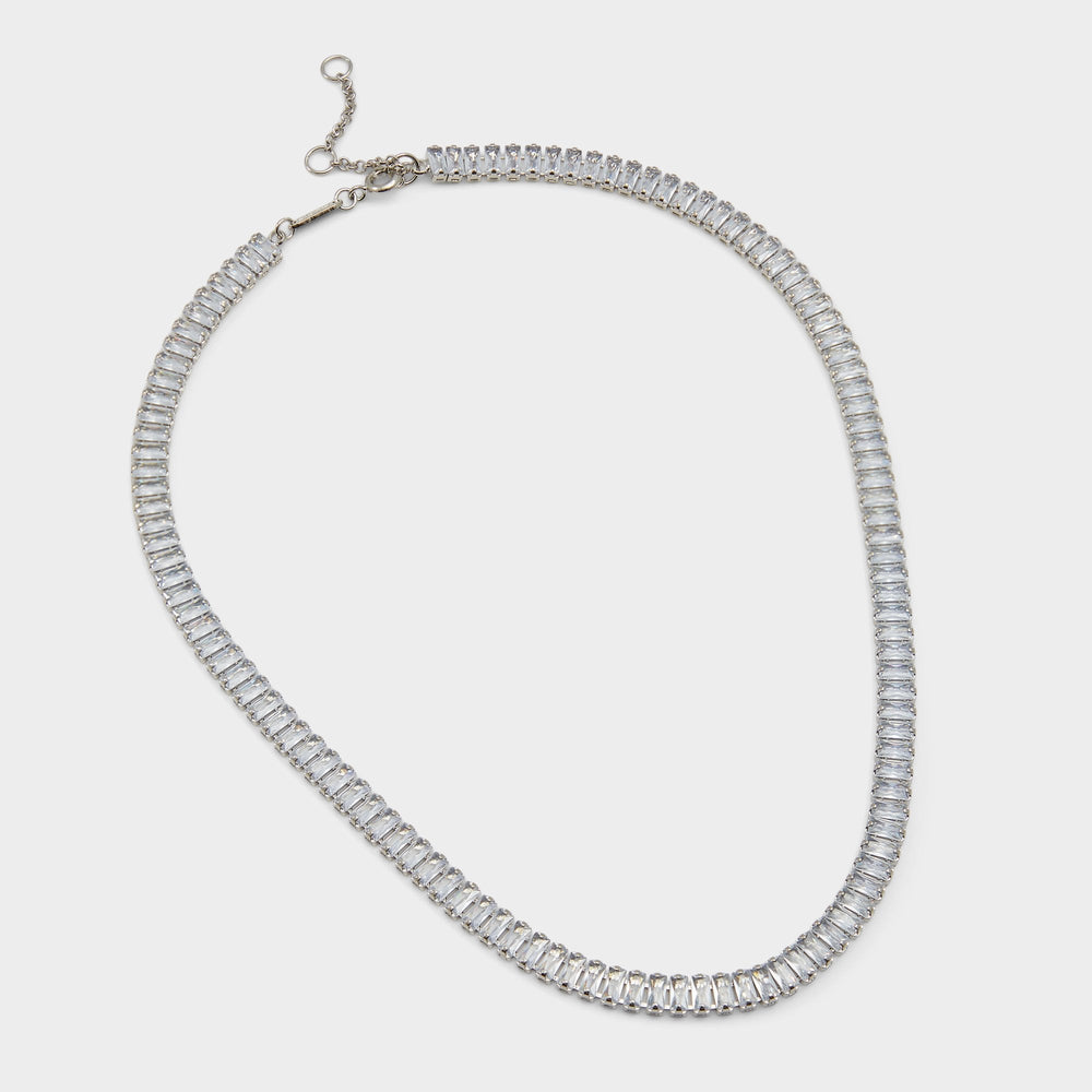Aldo | Maliana Silver/Clear Multi Women's Necklaces - Choker necklace