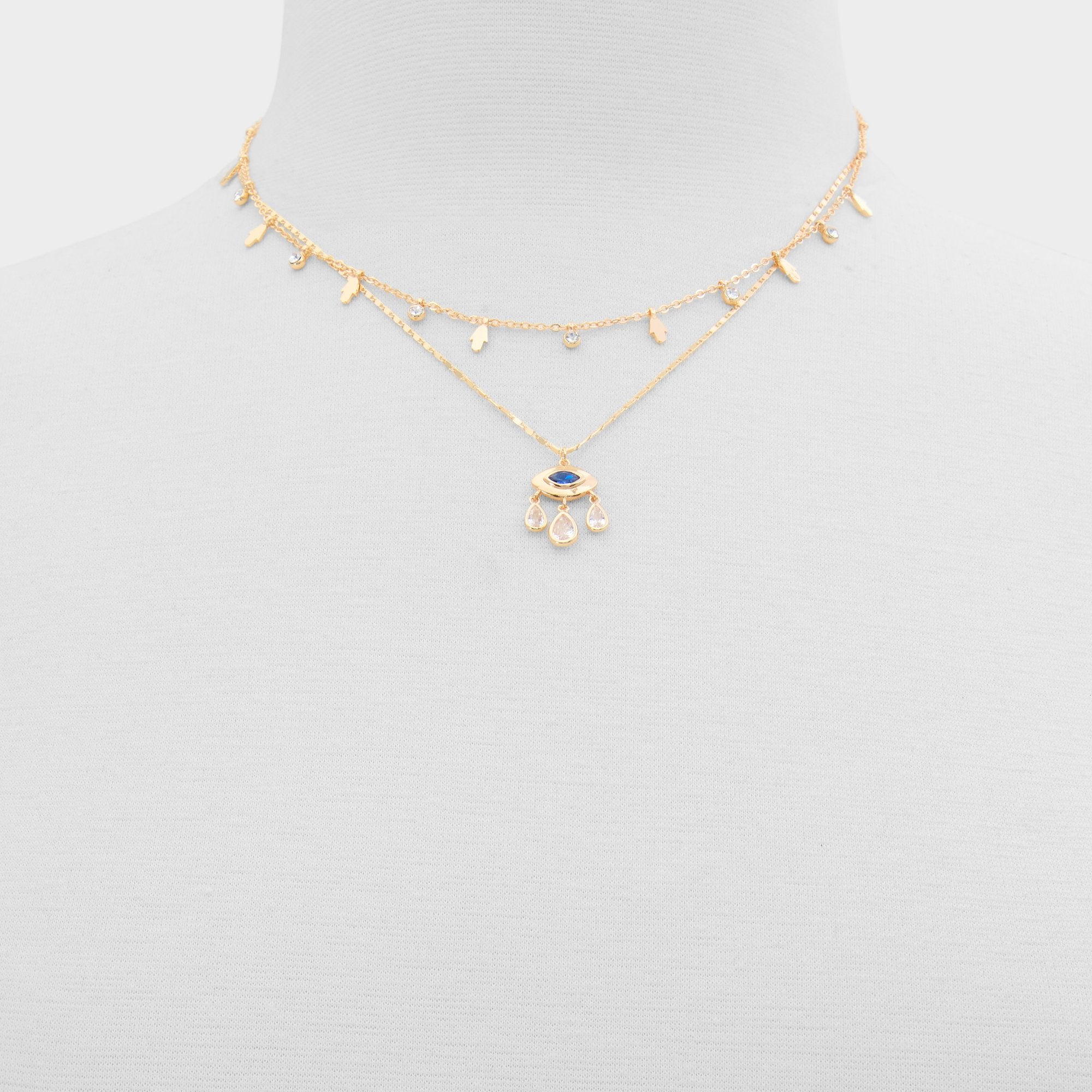 Aldo | Protrectra in Light Blue - Layered necklace