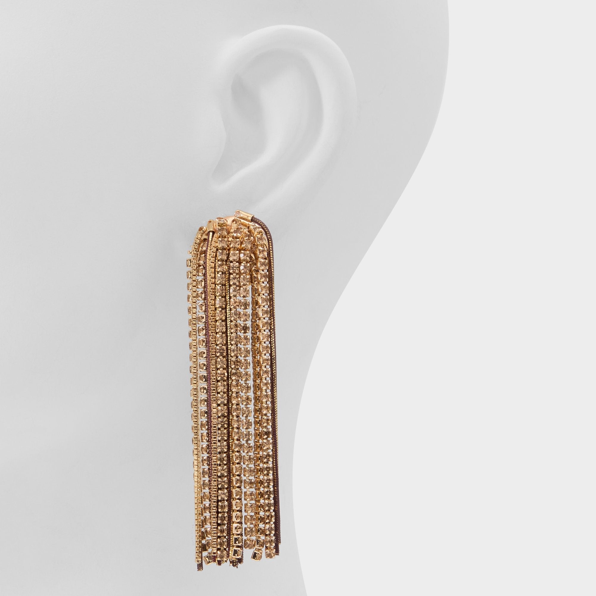Aldo | Pattina in Light Brown - Earrings