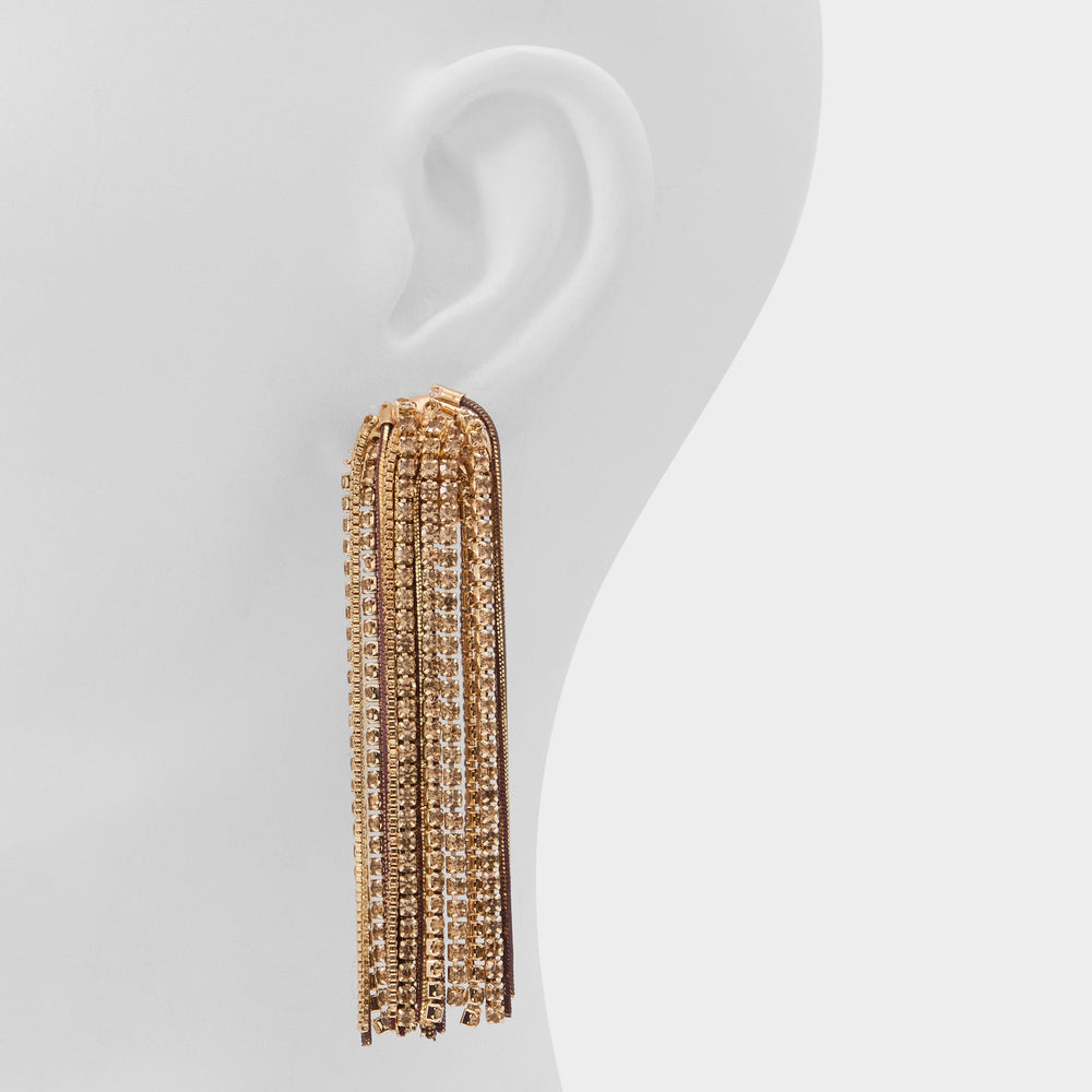 Aldo | Pattina in Light Brown - Earrings