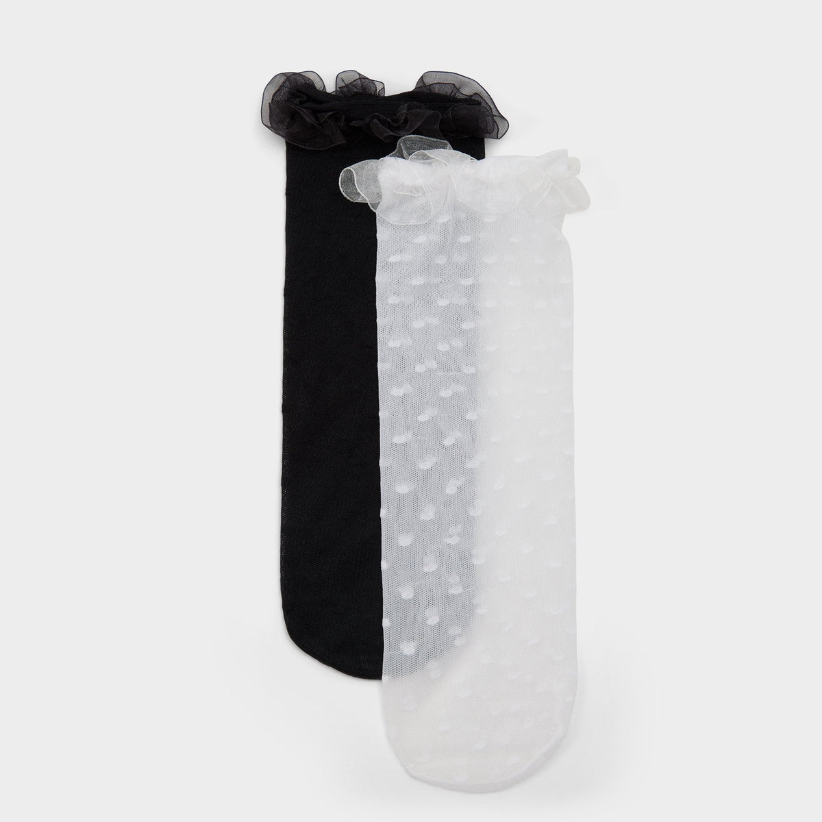 Aldo | Polkafrill in Black White - Socks