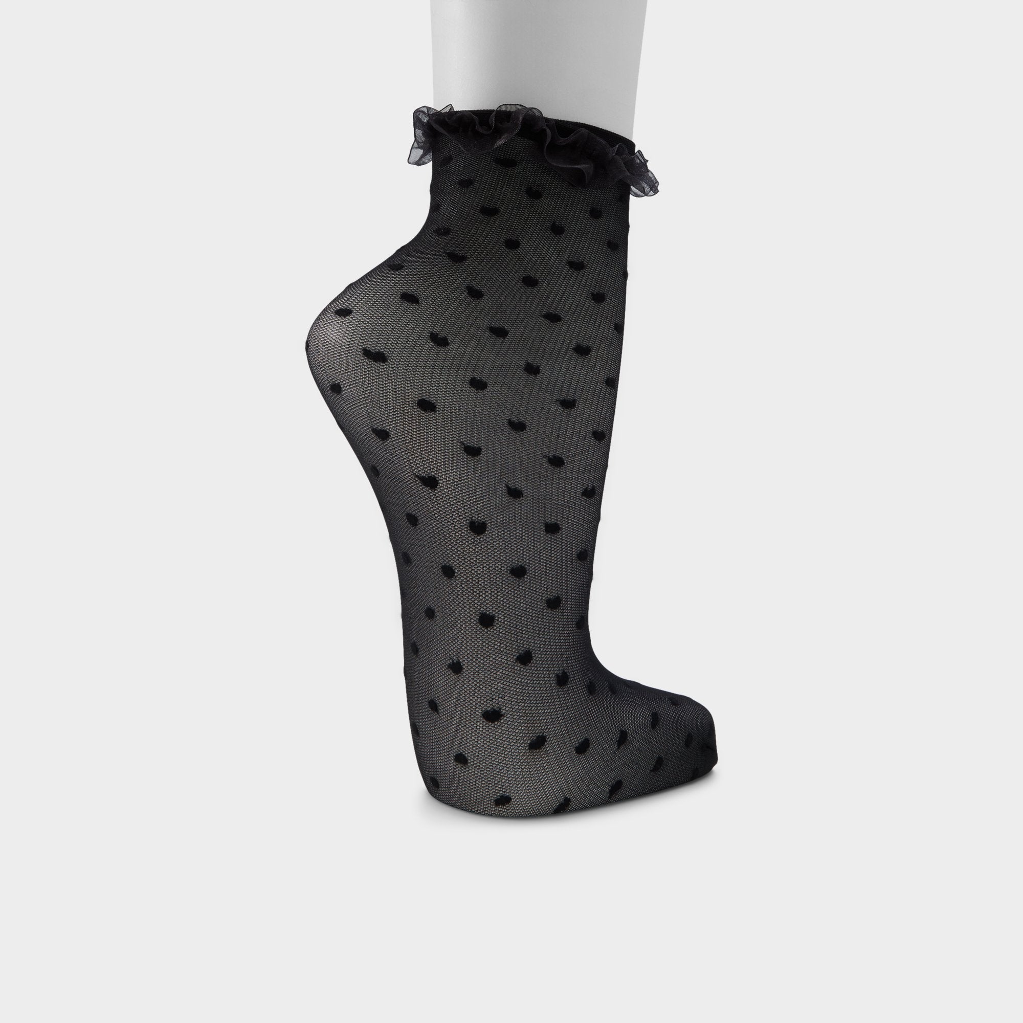 Aldo | Polkafrill in Black White - Socks