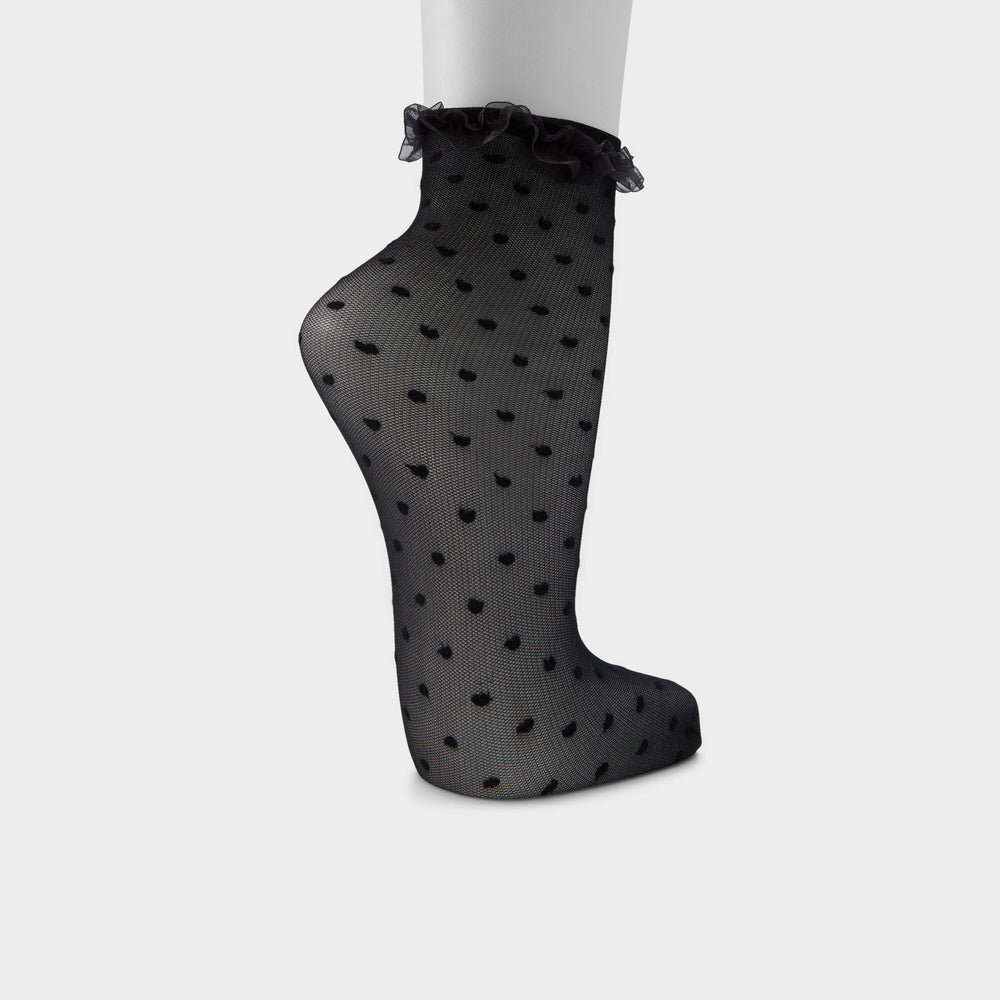 Aldo | Polkafrill in Black White - Socks
