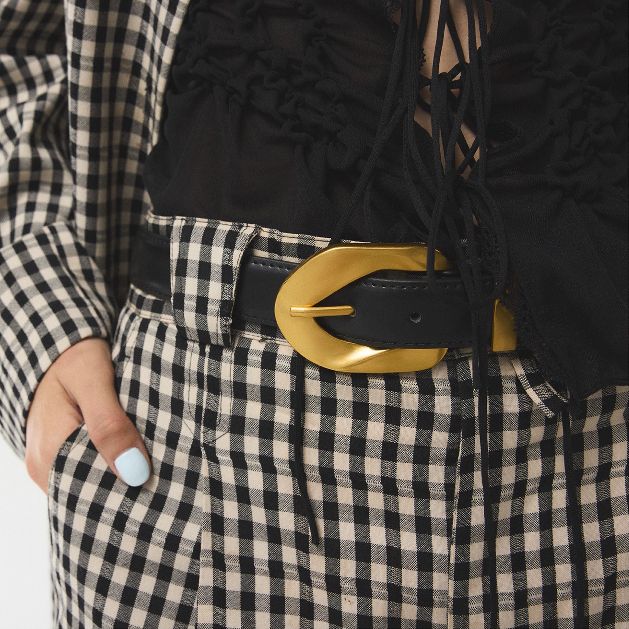 Aldo | Raiyne in Black Gold Multi - Belt