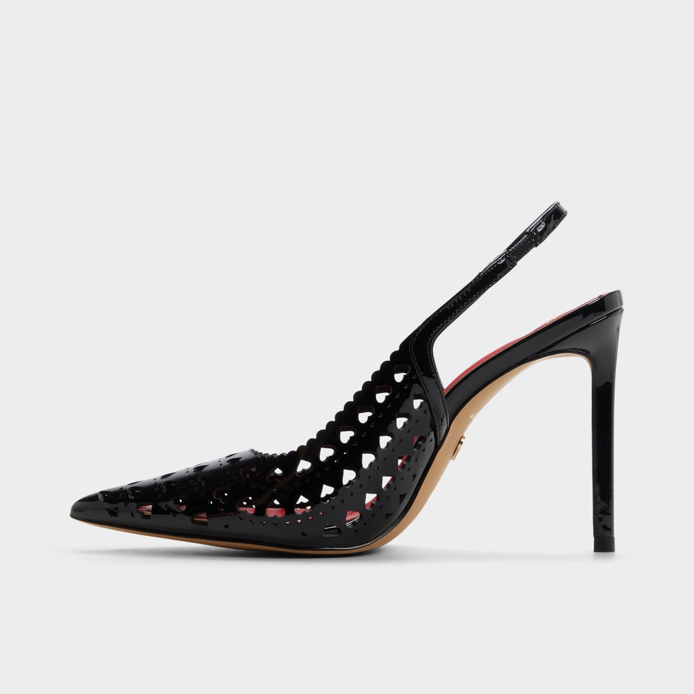 Aldo | Lovesling in Black - Sling back high heel, Stiletto heel
