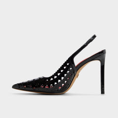 Aldo | Lovesling in Black - Sling back high heel, Stiletto heel