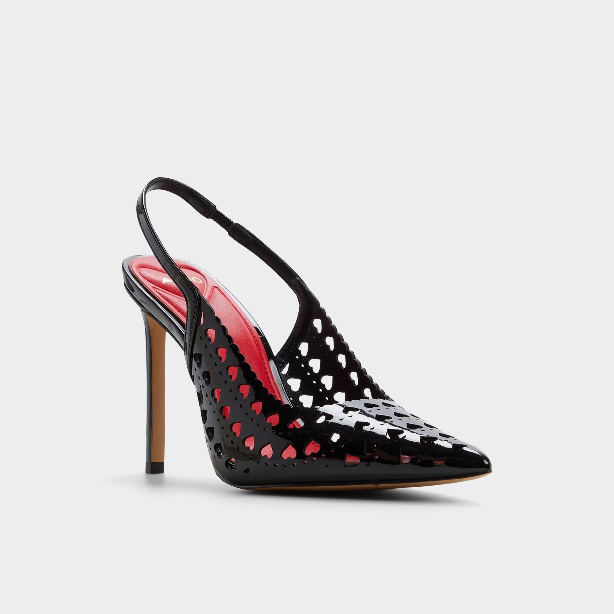 Aldo | Lovesling in Black - Sling back high heel, Stiletto heel