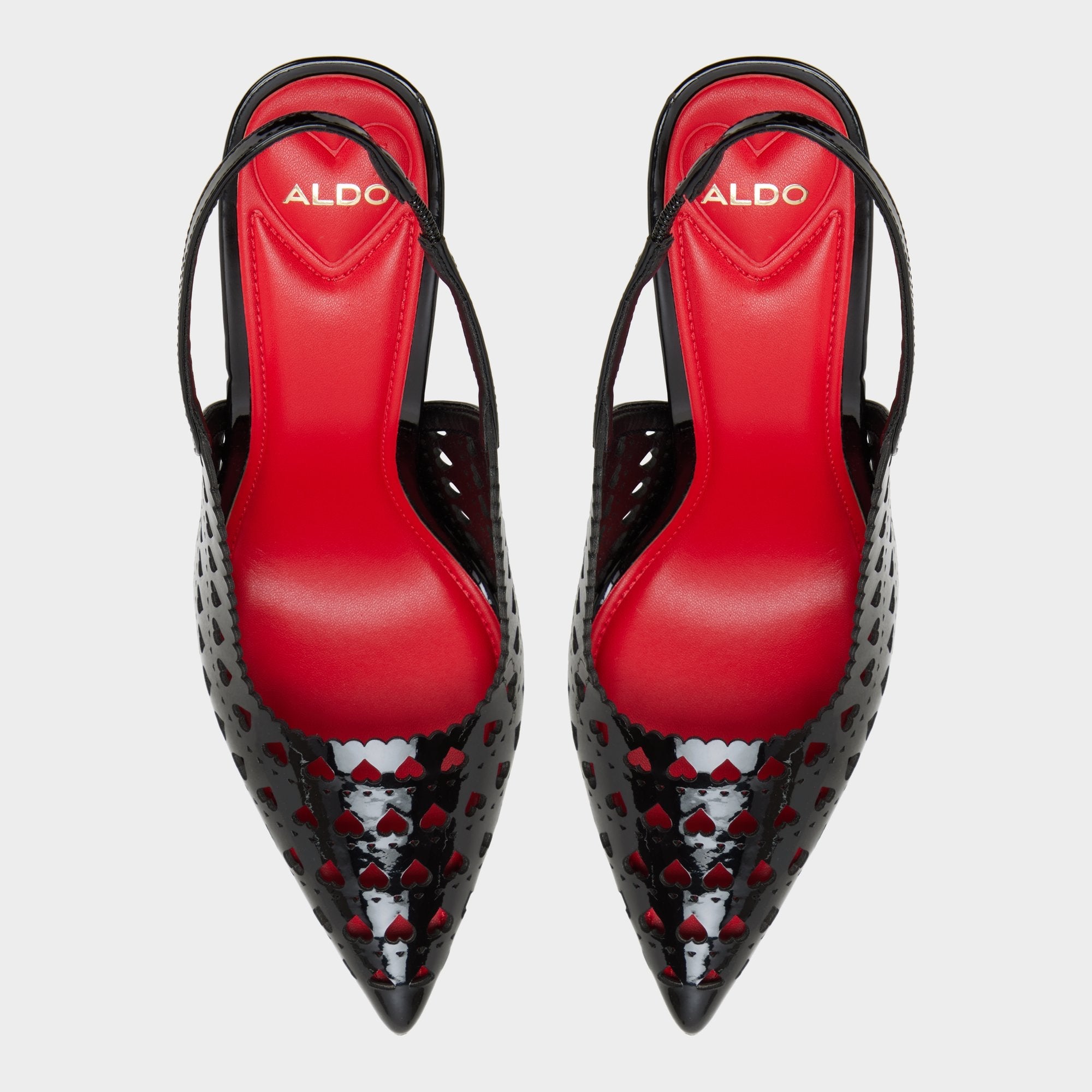 Aldo | Lovesling in Black - Sling back high heel, Stiletto heel