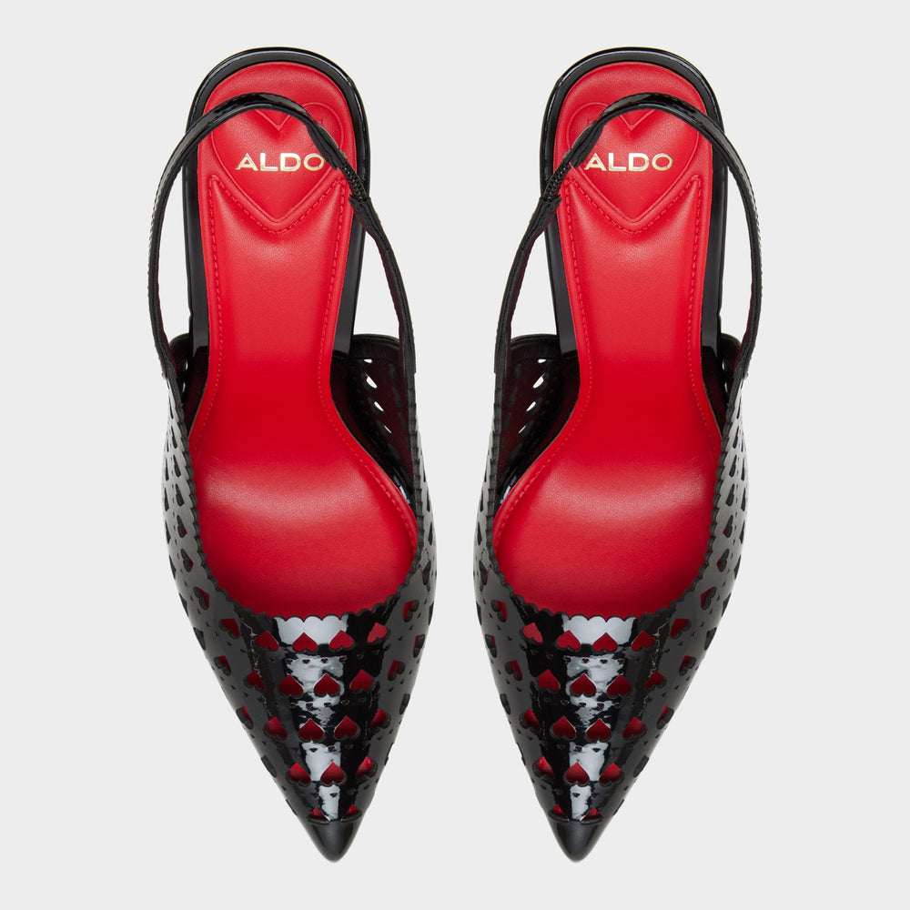 Aldo | Lovesling in Black - Sling back high heel, Stiletto heel