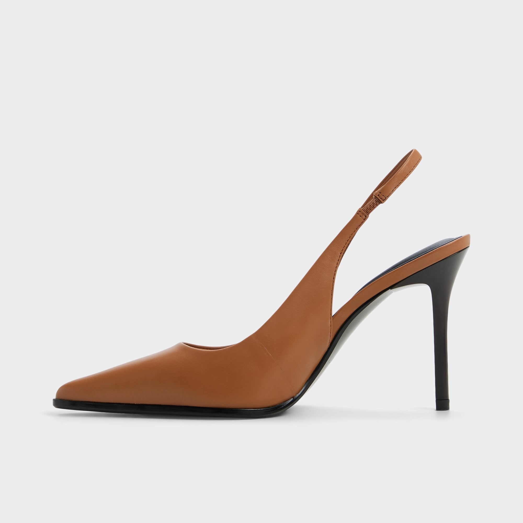 Aldo | Re in Samantha Light Brown - Sling back high heel, Stiletto heel