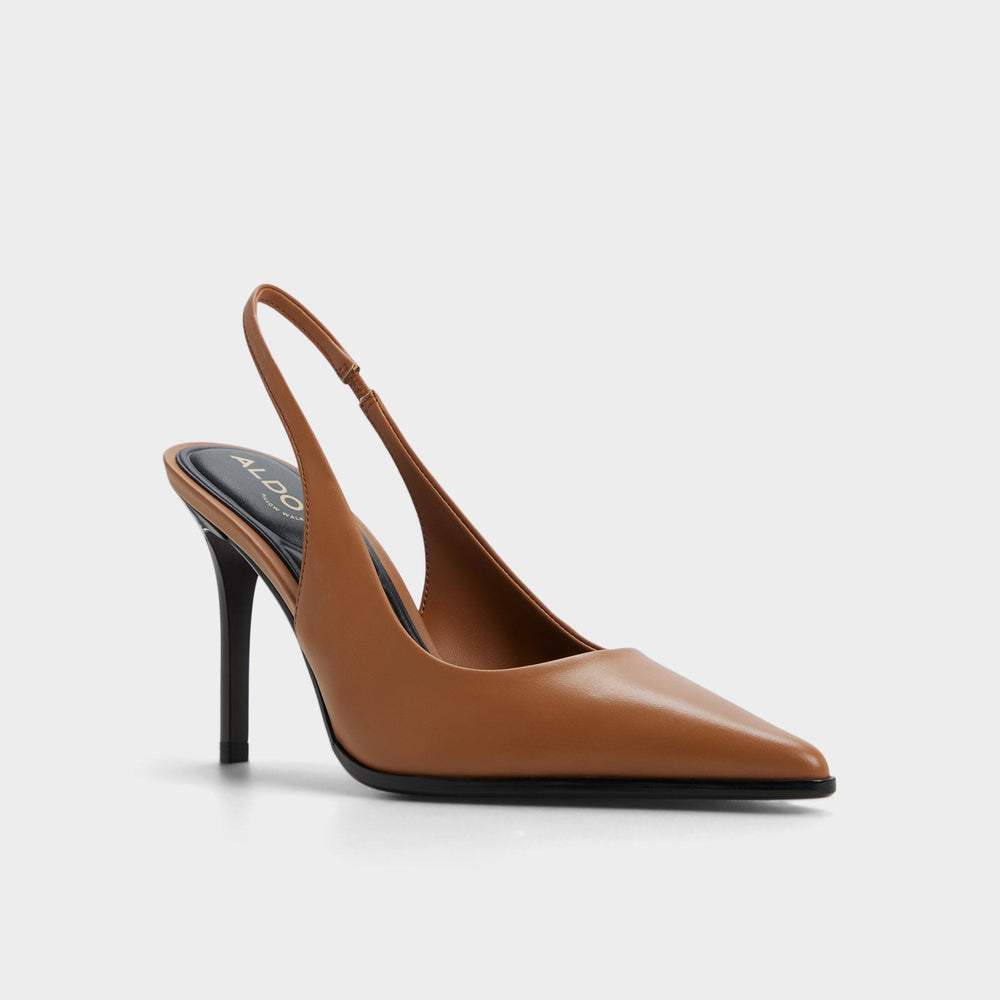 Aldo | Re in Samantha Light Brown - Sling back high heel, Stiletto heel