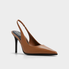 Aldo | Re in Samantha Light Brown - Sling back high heel, Stiletto heel