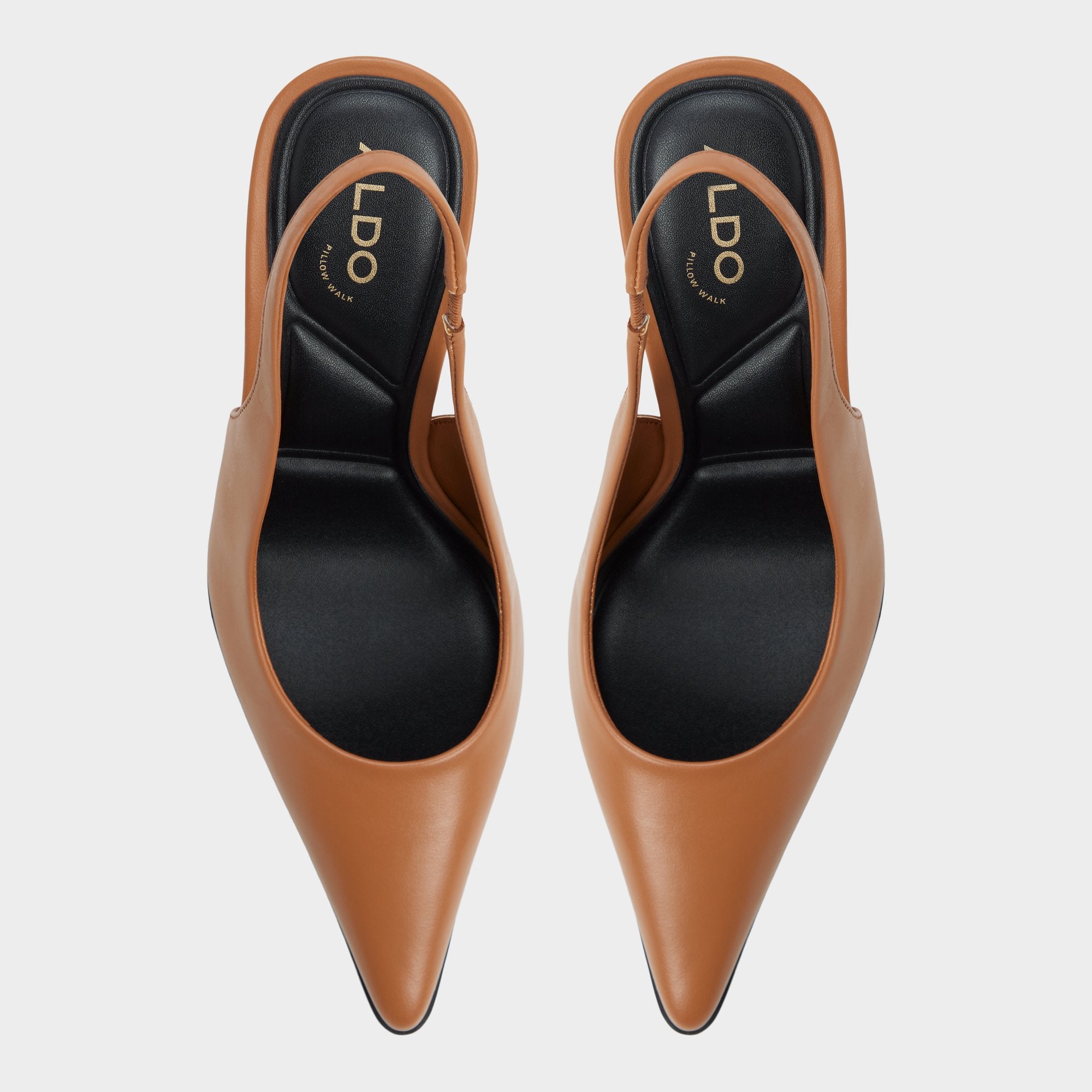 Aldo | Re in Samantha Light Brown - Sling back high heel, Stiletto heel