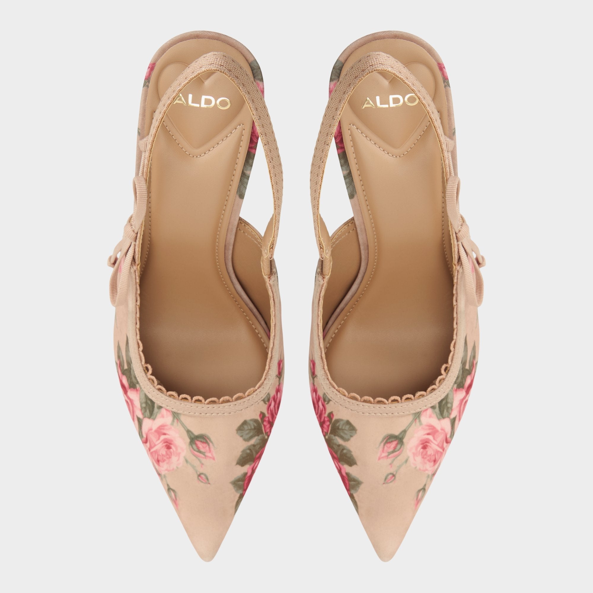 Aldo | Hennie in Beige Combo 14190601 - Sling back high heel, Stiletto heel