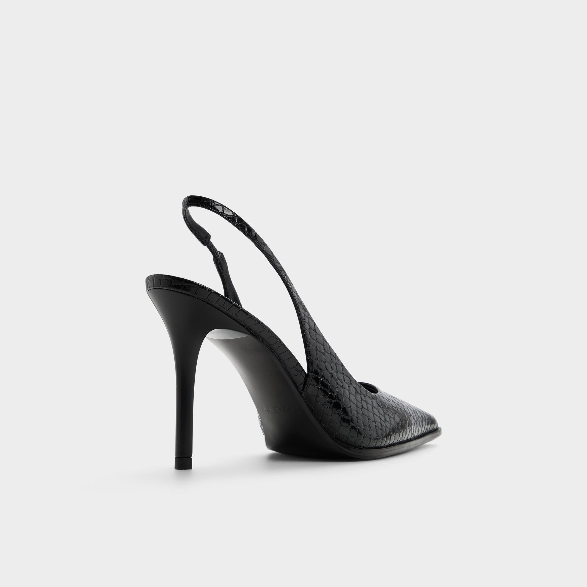 Aldo | Re in Samantha Other Black - Sling back high heel, Stiletto heel
