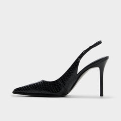 Aldo | Re in Samantha Other Black - Sling back high heel, Stiletto heel