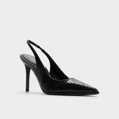 Aldo | Re in Samantha Other Black - Sling back high heel, Stiletto heel