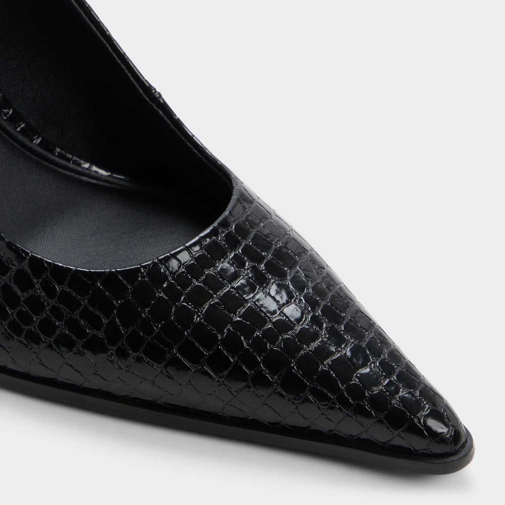 Aldo | Re in Samantha Other Black - Sling back high heel, Stiletto heel