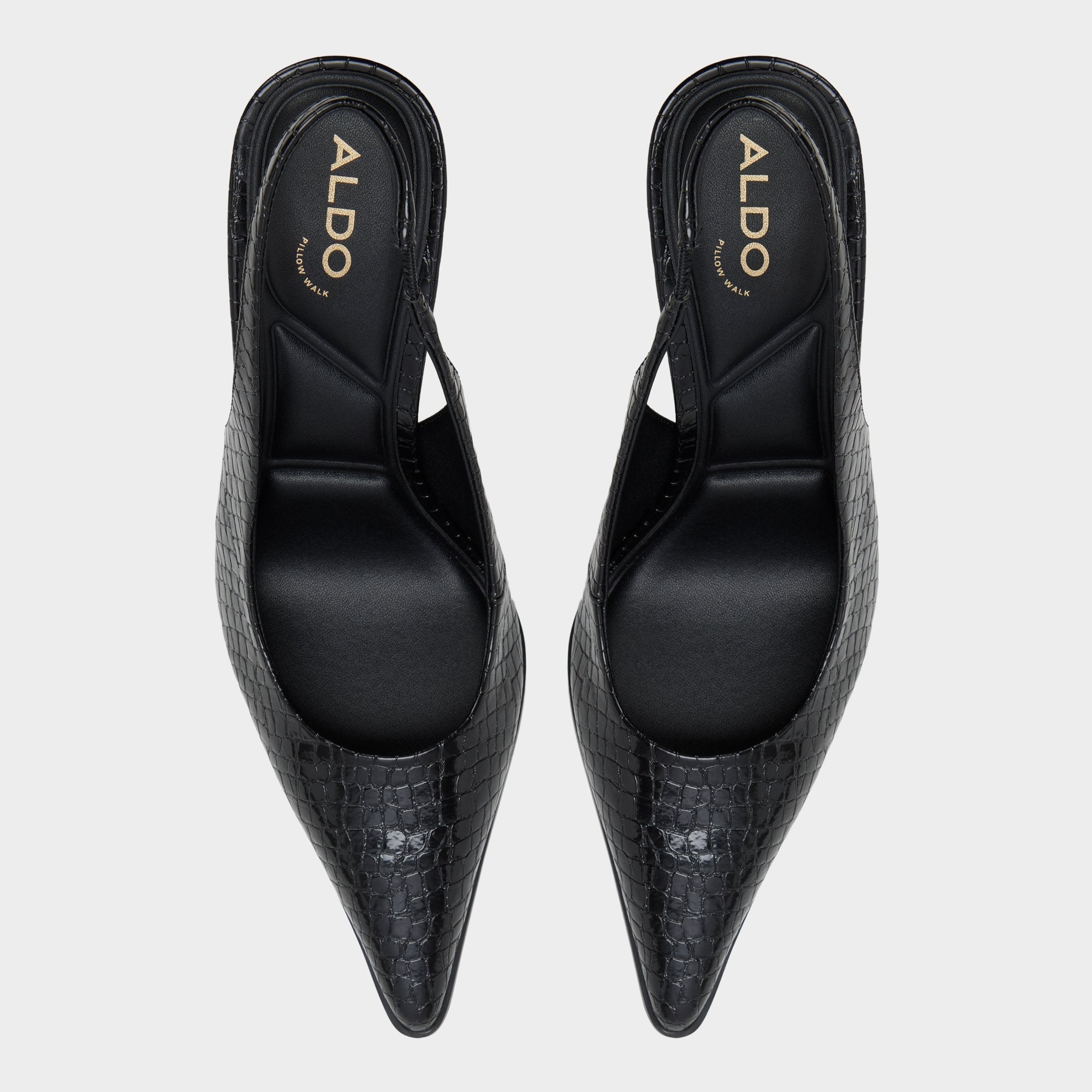 Aldo | Re in Samantha Other Black - Sling back high heel, Stiletto heel