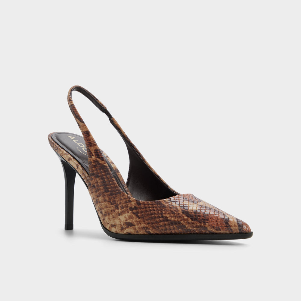 Aldo | Re in Samantha Brown Multi - Sling back high heel, Stiletto heel