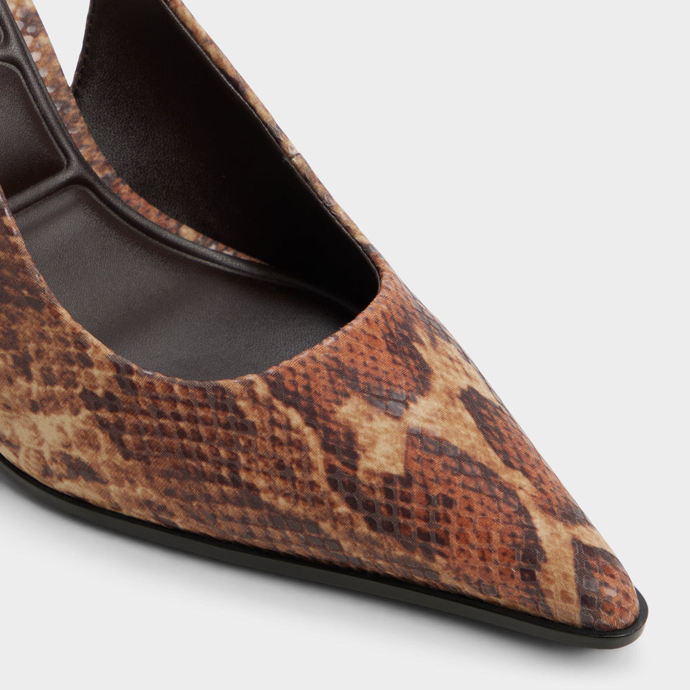 Aldo | Re in Samantha Brown Multi - Sling back high heel, Stiletto heel