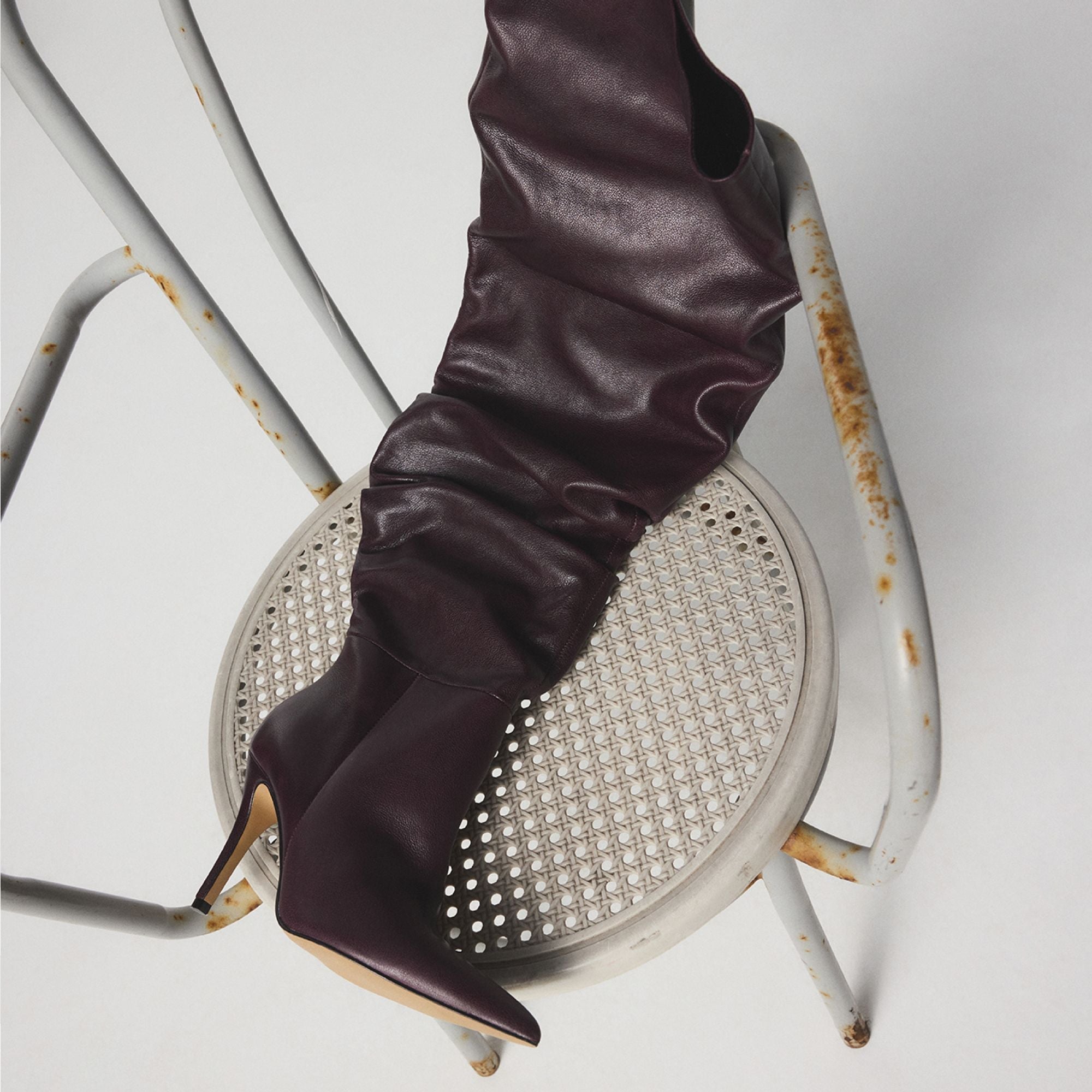Aldo | Holiis in Bordo - Knee-high boot, Stiletto heel