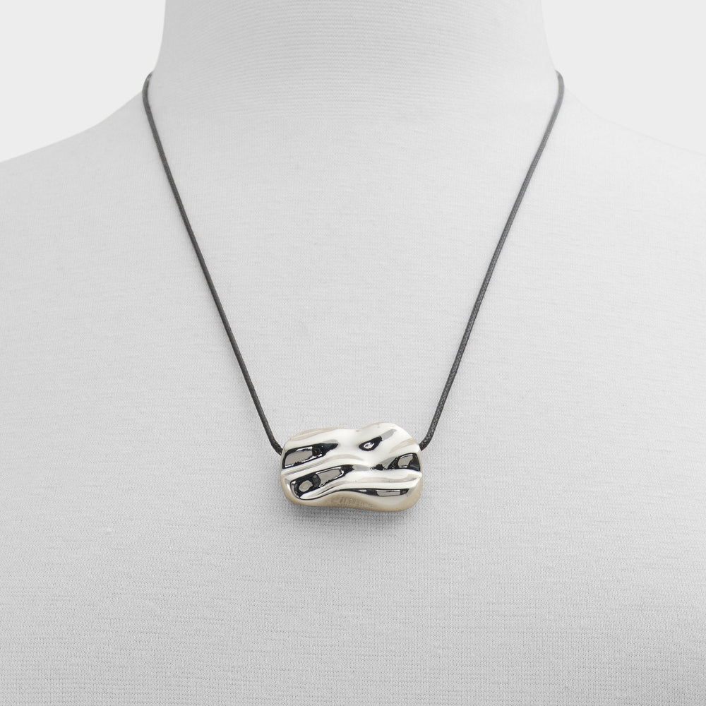 Aldo | Zayna in Black Silver Multi - Necklace