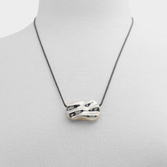 Aldo | Zayna in Black Silver Multi - Necklace