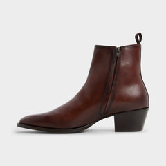 Aldo | Jako in Brown - Chelsea boot, Block heel
