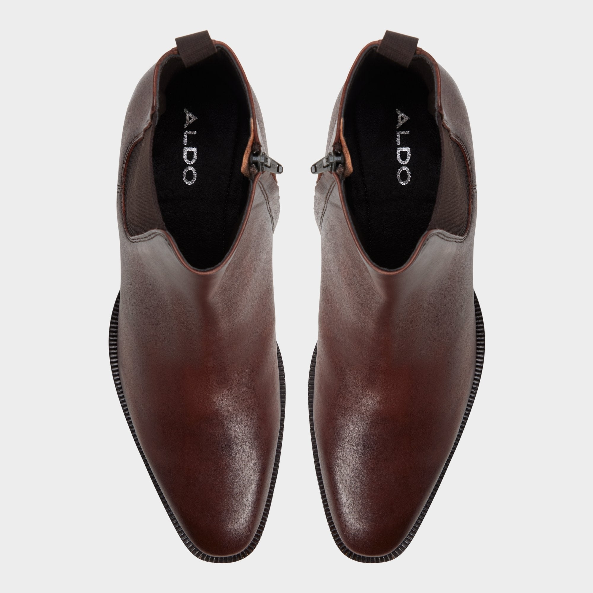 Aldo | Jako in Brown - Chelsea boot, Block heel