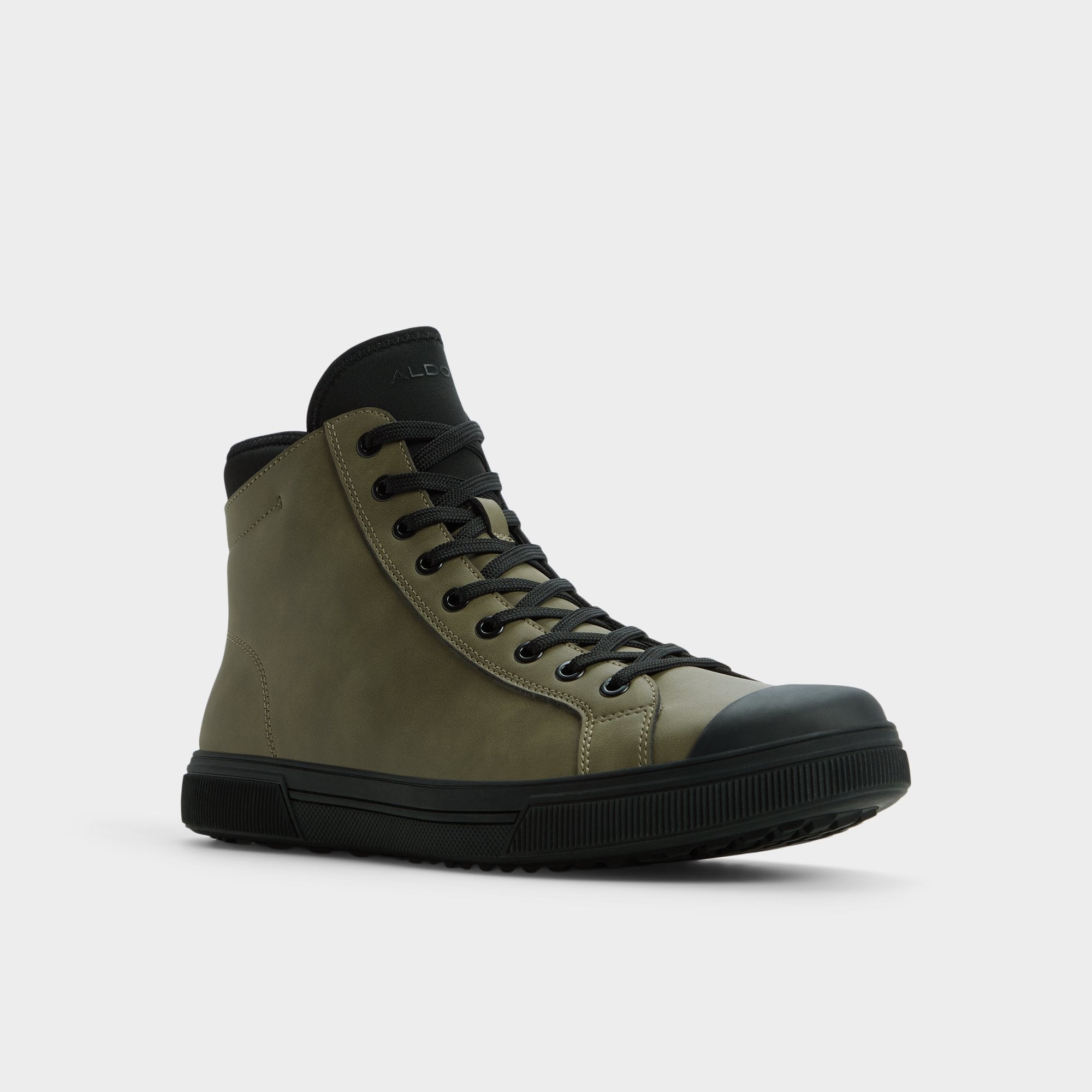 Aldo | Esttanqueiro in Olive - Lace-up boot, Cup sole