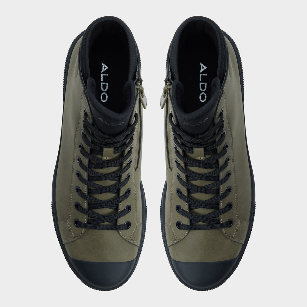 Aldo | Esttanqueiro in Olive - Lace-up boot, Cup sole