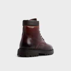 Aldo | Draco in Medium Brown - Combat boot, Lug sole