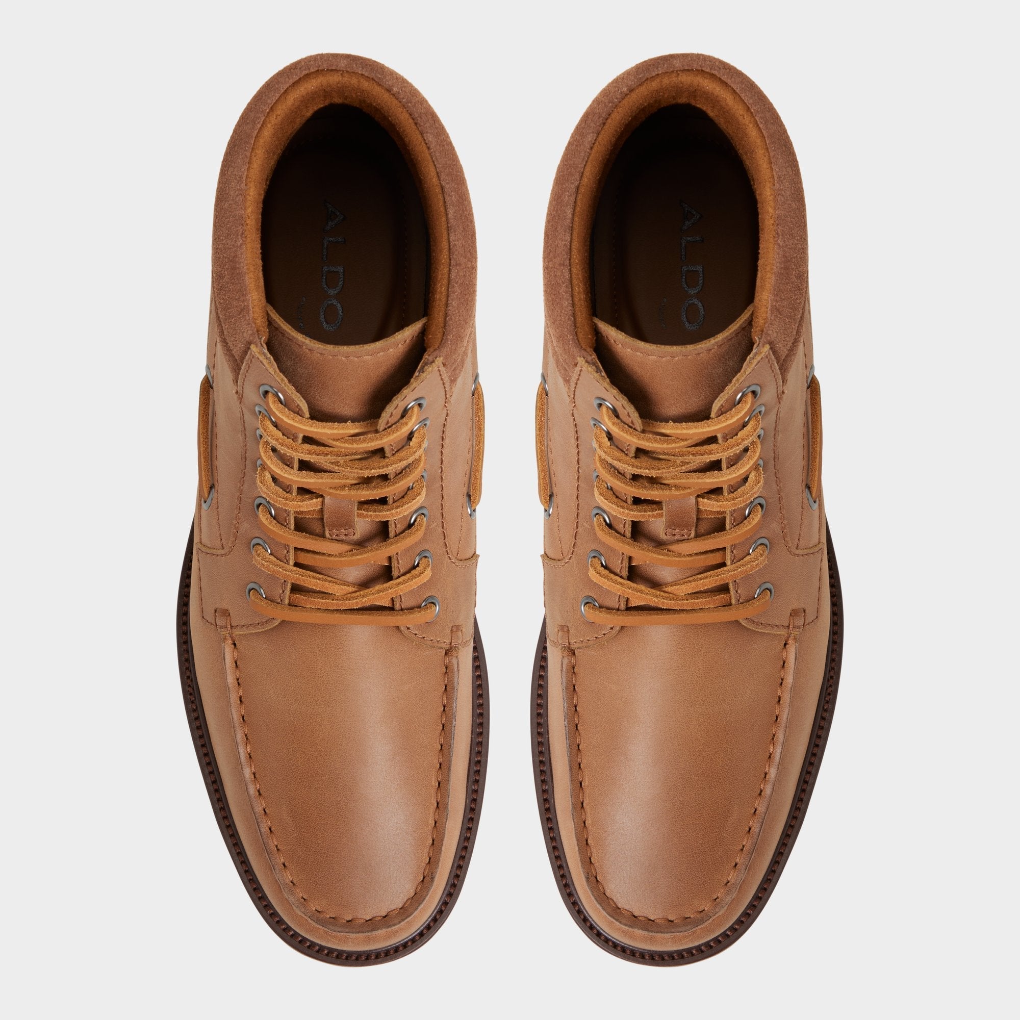 Aldo | Farrell in Cognac - Combat boot, Lug sole