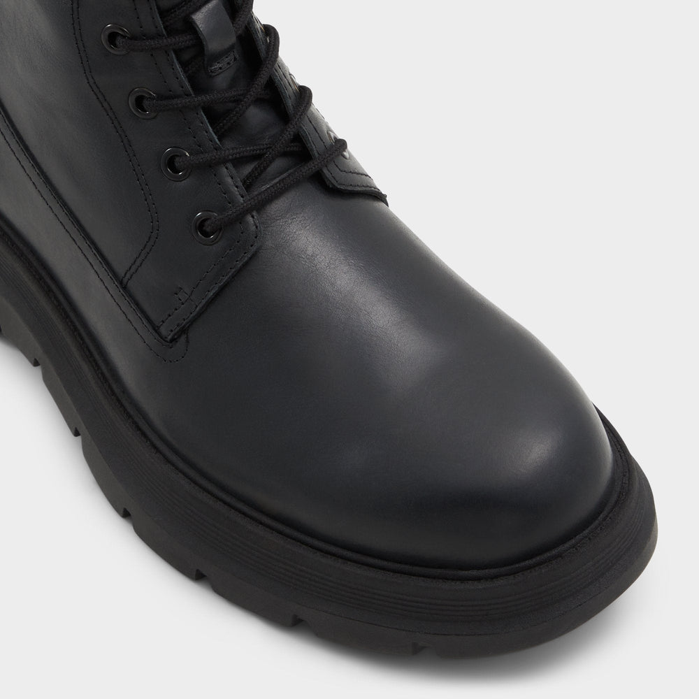 Aldo | Reish Black Men's Lace-up boots - Lace-up boot, Lug sole