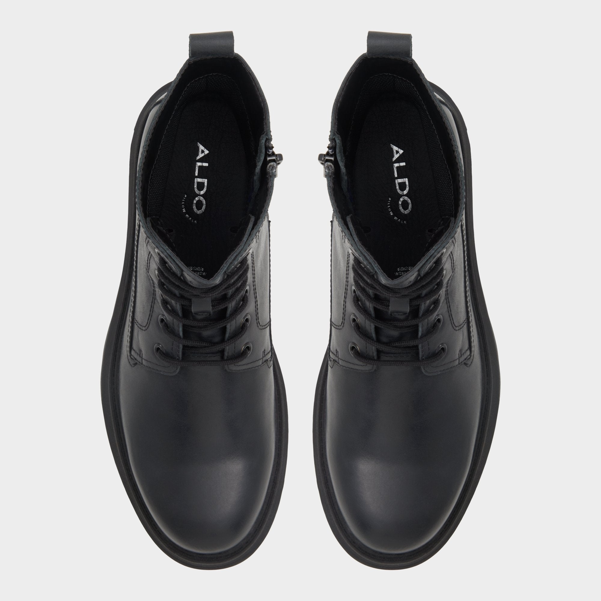 Aldo | Reish Black Men's Lace-up boots - Lace-up boot, Lug sole