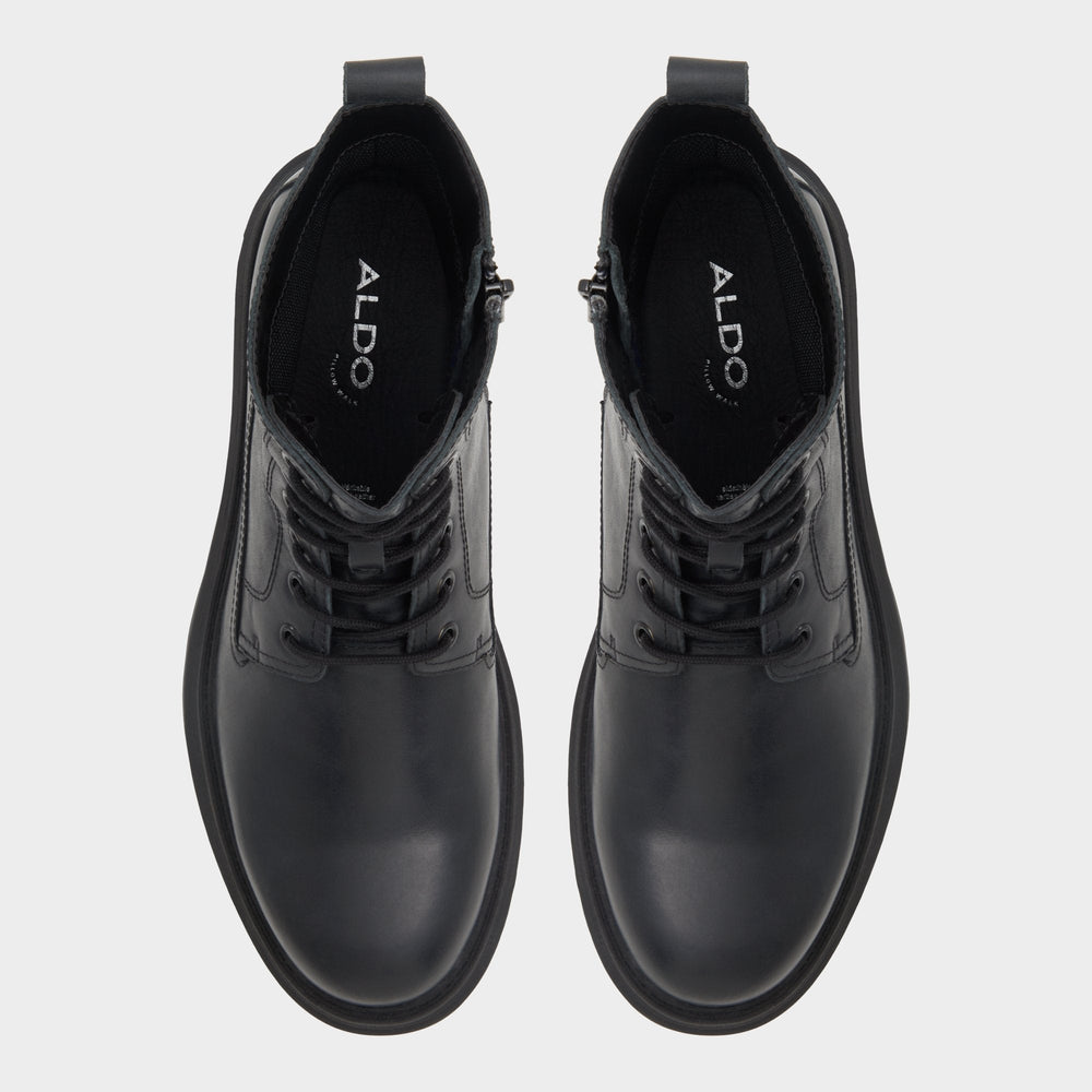 Aldo | Reish Black Men's Lace-up boots - Lace-up boot, Lug sole