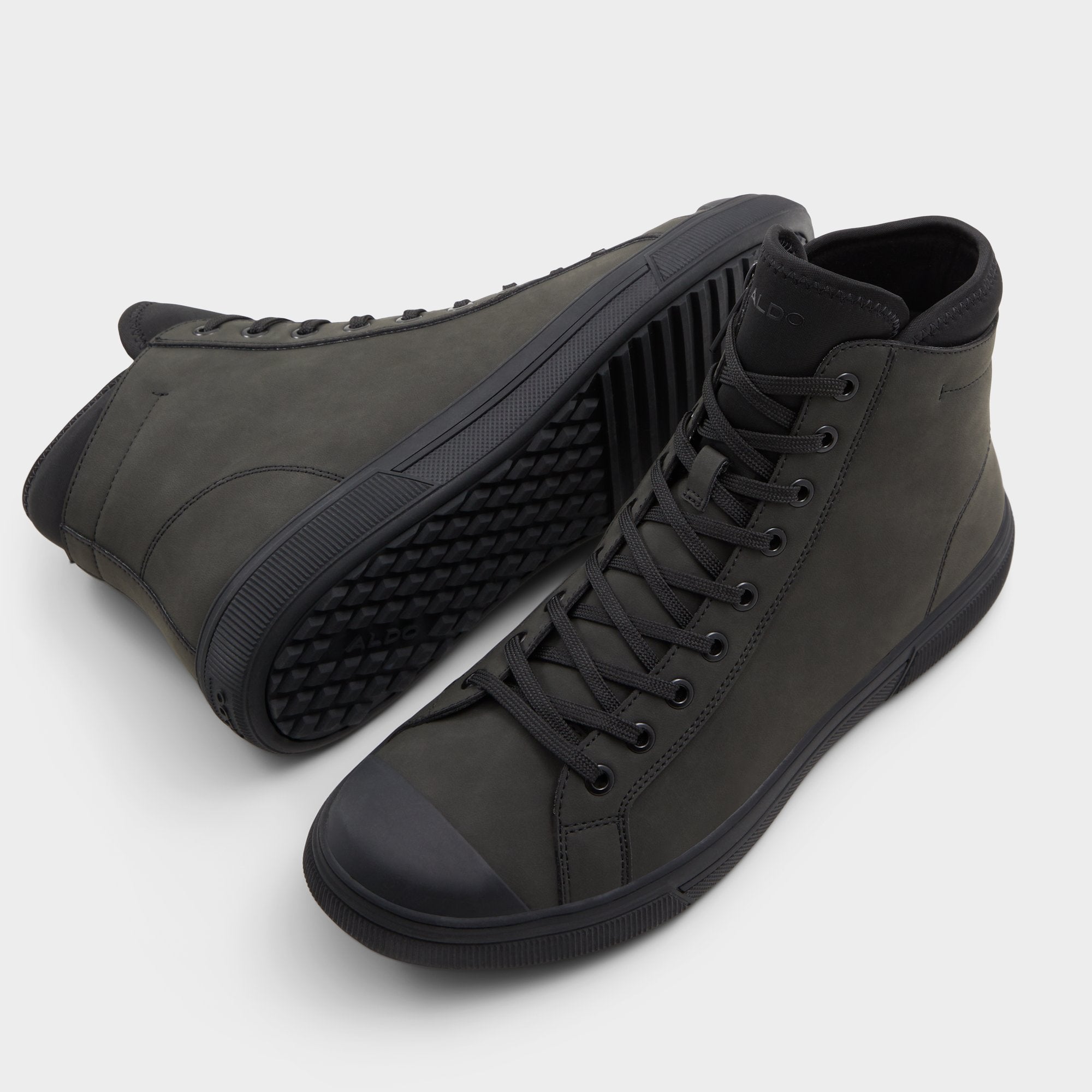 Aldo | Estanqueiro Black Overflow Men's Lace-up boots - Lace-up boot, Cup sole
