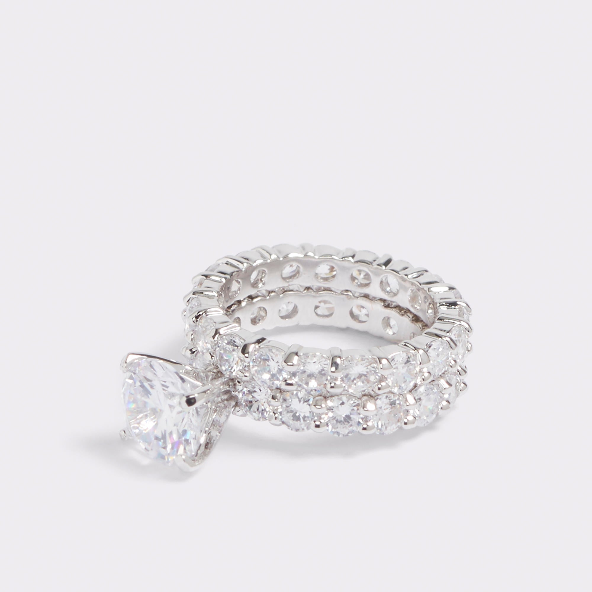 Aldo | Plagens Silver/Clear Multi Women's Rings - Ring