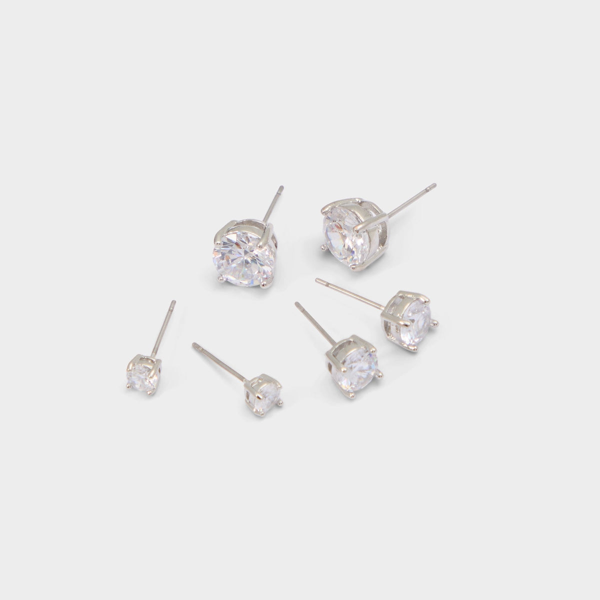 Aldo | Alaynia in Silver Clear Multi - Earrings