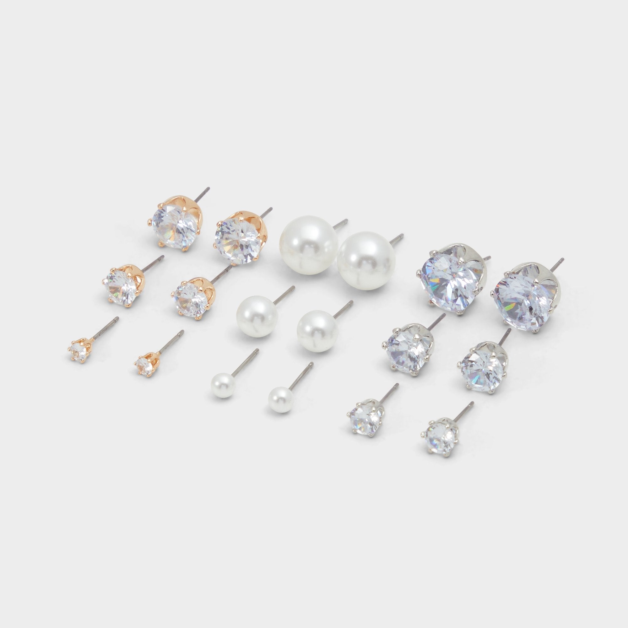 Aldo | Daniellia Metallic Multi Women's Earrings - Stud earring set