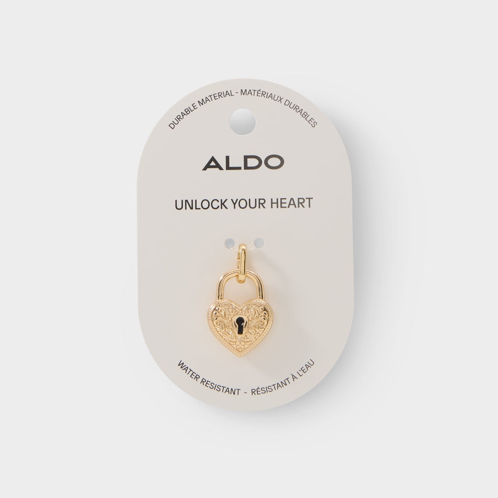 Aldo | Heartlock in Gold - Jewelry charm