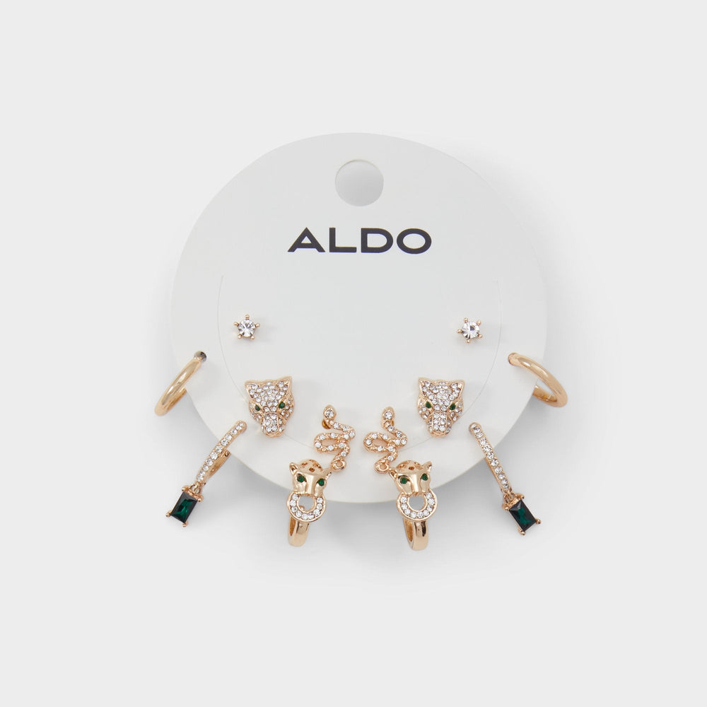 Aldo | Junglechic Gold/Clear Multi Women's Earrings - Earrings