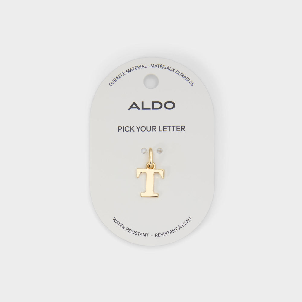 Aldo | Initials Medium Yellow Women's Jewelry Charms - Jewelry charm