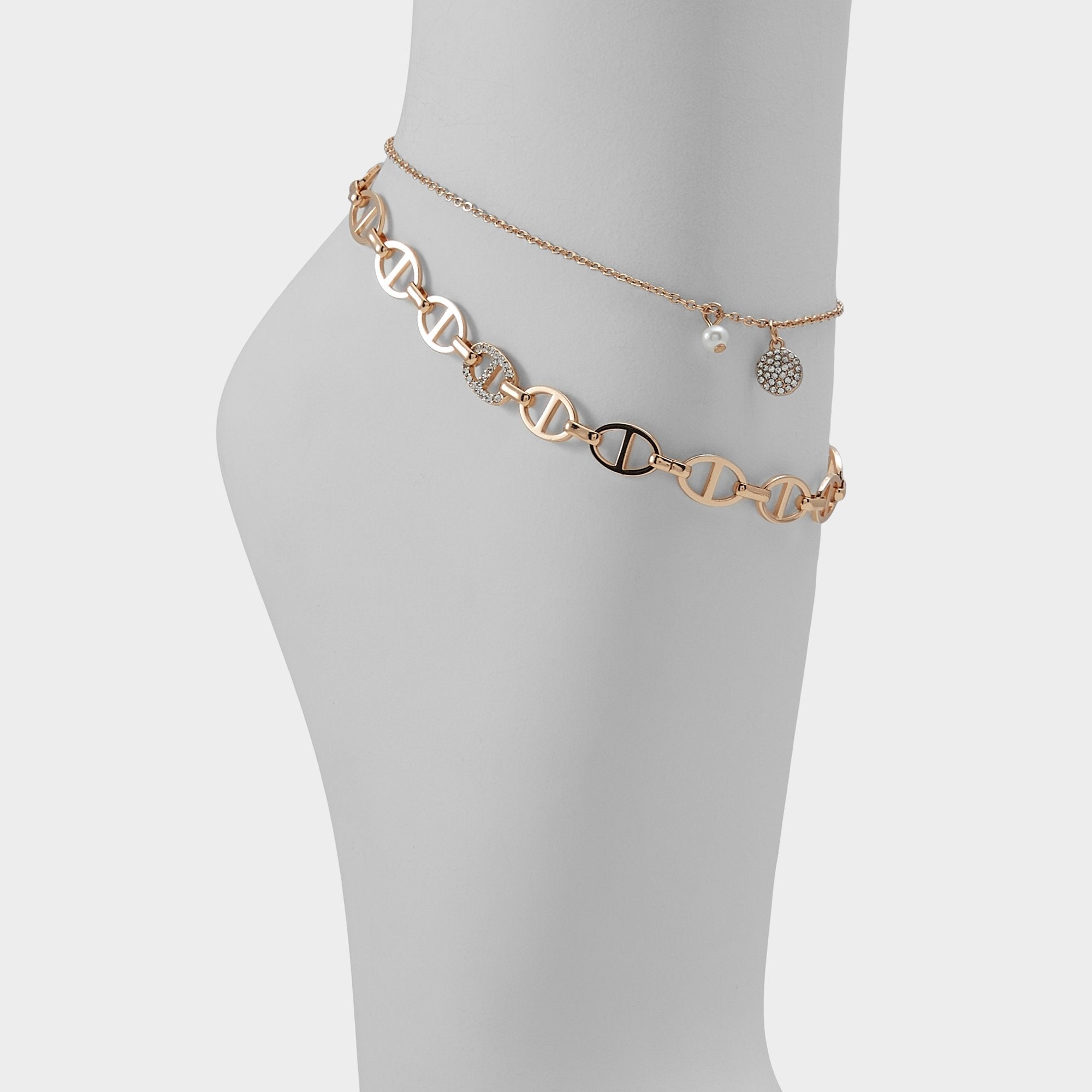 Aldo | Splenndorx Gold/Clear Multi Women's Anklets - Anklet